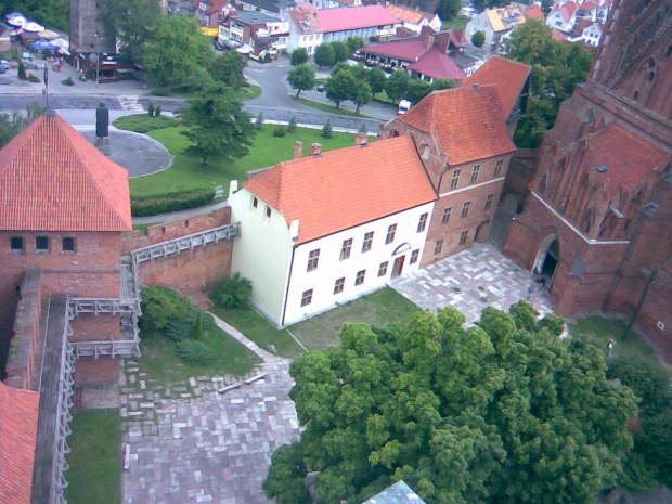 Frombork - widok na kanonie