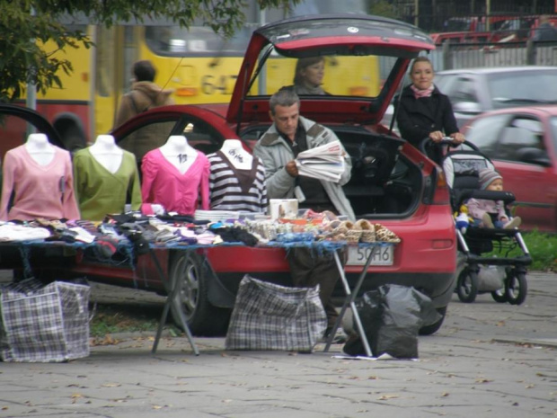 Turystyczny handel Ambrożego.