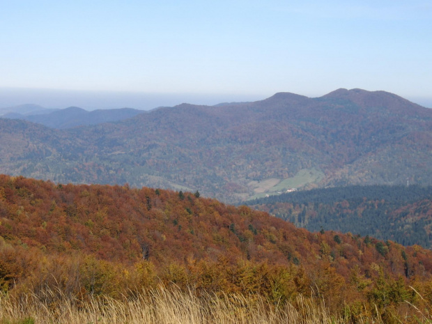 Widok z Małego Jasła, #Góry #Bieszczady