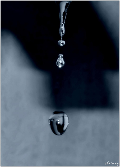 One more time ... water drop ...