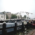 IX.2003 Holland, Leiden, miasto Wielkiego artysty, mistrza swiatla ("Rembrandt Brücke")