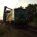 EP07-211 z pociągiem EC Wawel na moście nad kanałem Gliwickim 19-07-2007 #PKP #kolej