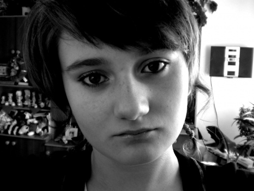 marzec 2007 #twarz #dziewczyna #smutek