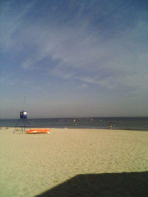 Pusta plaża około 8:30 :D #Morze