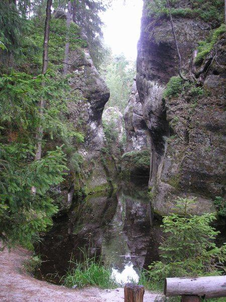 Adrspaskie skały. Czechy