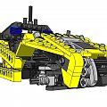 Desert Ranger - Lego Technic - w budowie