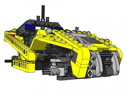 Desert Ranger - Lego Technic - w budowie
