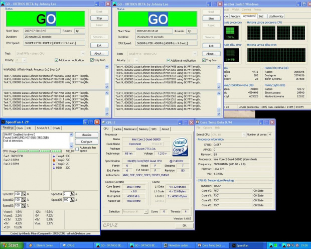 Q6600 @ 3600MHz