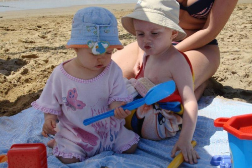 Na plaży w Lido dei Pini