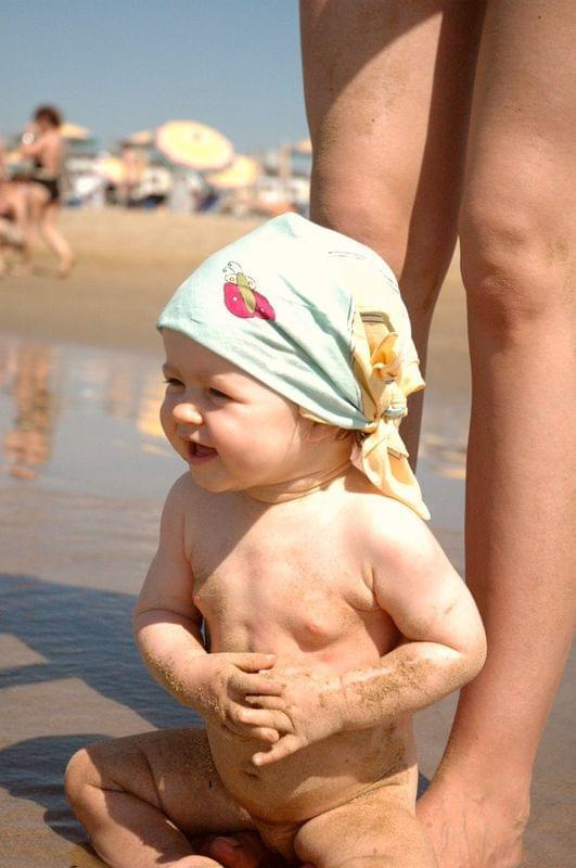 Na plaży w Lido dei Pini