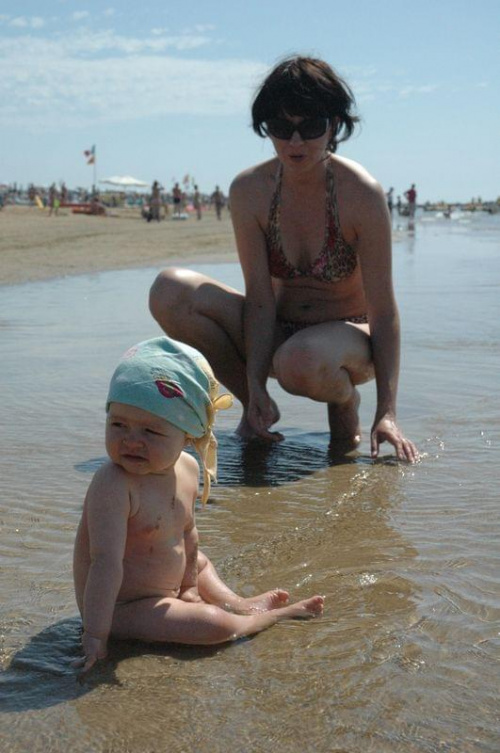 Na plaży w Lido dei Pini