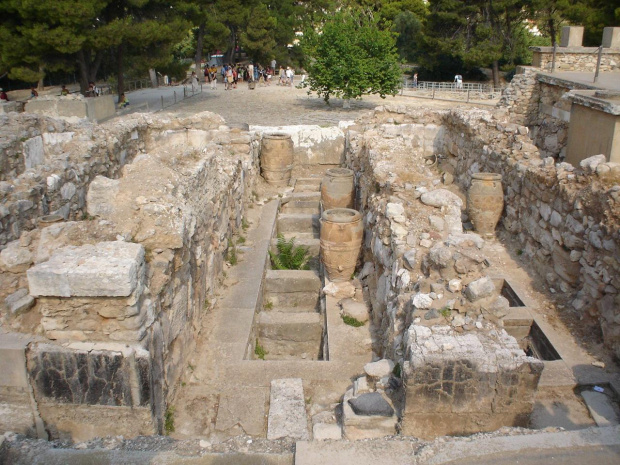 Knossos Pałac Minosa #Kreta