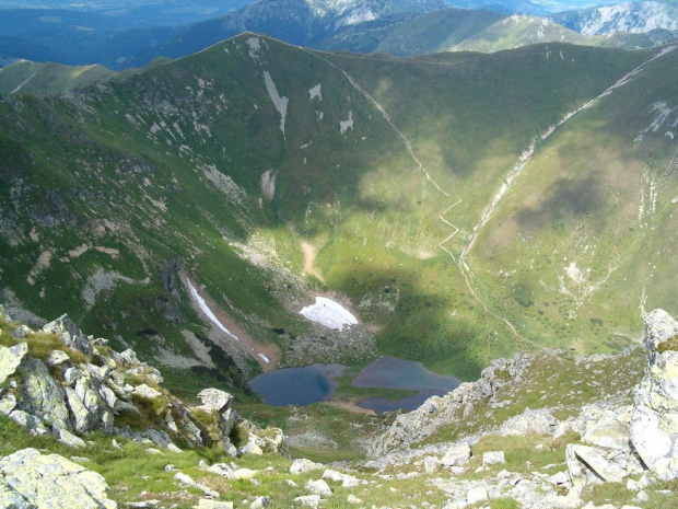 Raczkowe Stawy z Kończystą w tle #Tatry