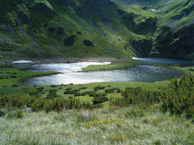 Raczkowe Stawy w słońcu #Tatry