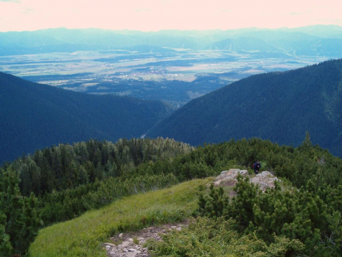 widok w kierunku Przybyliny #Tatry