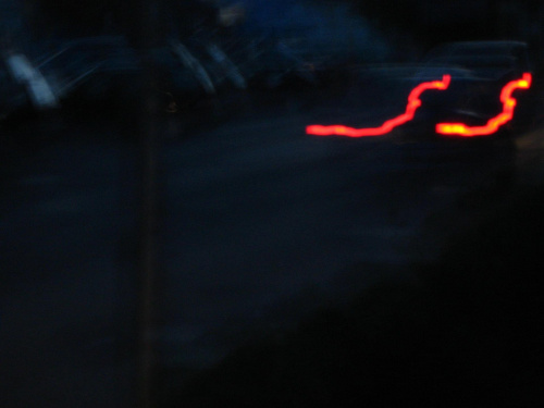 #samochody #światła #noc