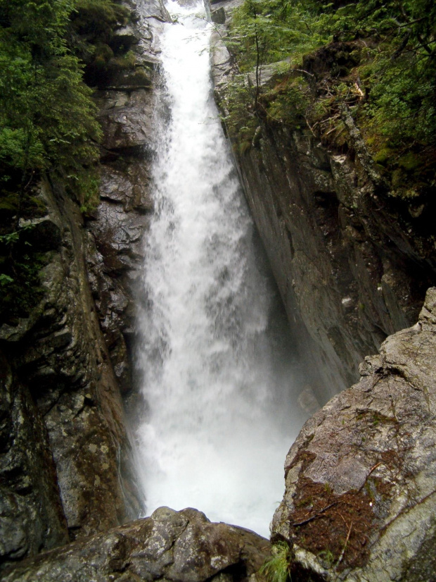 Wyżni Wodospad Obrovsky #Tatry