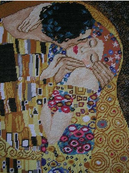 G.Klimt "Pocałunek" szer. 39 cm wys. 50 cm
(dostępny w listopadzie)