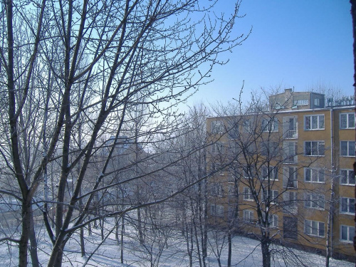 Najzimniejszy, najpogodniejszy i najbardziej śnieżny dzień stycznia 2007 #chmury #drzewa #góry #krajobrazy #niebo #zdjęcia #zachód #słońca #ZachódSłońca #samochód #humor