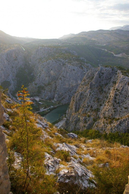 omis, widok z Fortecy #omis