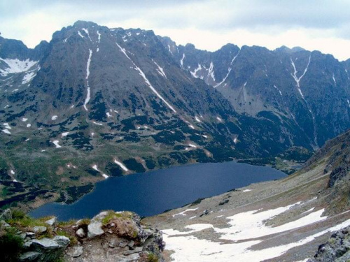 Wielki Staw ze Szpiglasowej Przełęczy #Tatry