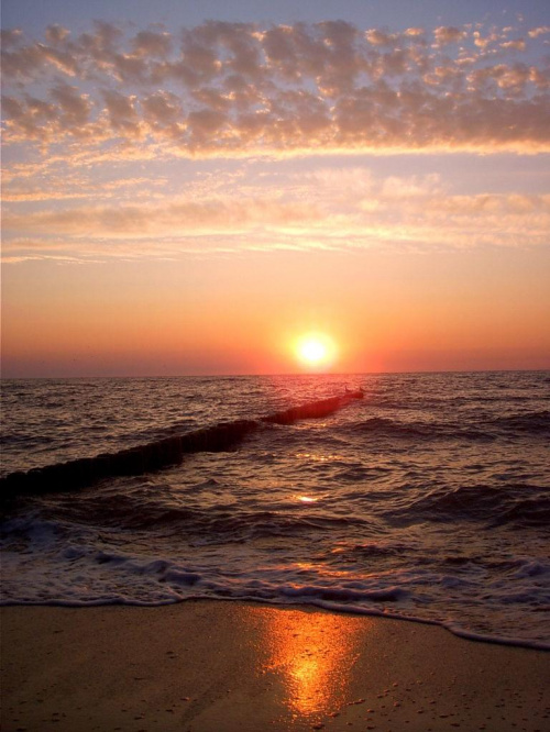 #morze #niebo #ZachódSłońca