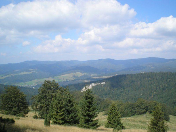 Pasmo Radziejowej z okolic Wysokiej #góry #pieniny