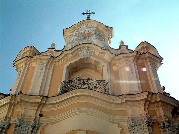 Unicka cerkiew Św.Trójcy i klasztor Bazylianów (Ostrobramska,9) do którego należy też piękna rokokowa
brama.