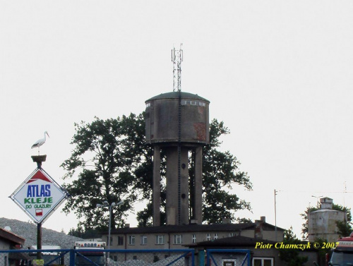 Kościerzyna - wieża ciśnień. #PKP #kolej #Kaszuby #GołubieKaszubskie #lato