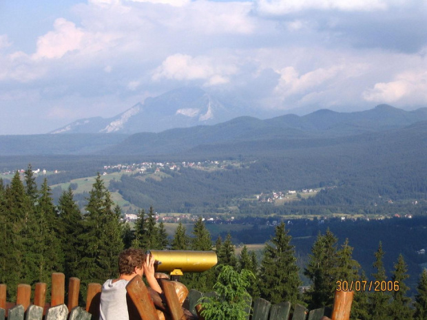 Widok na Tatry Wysokie