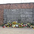 Sciana straceń - Obóz koncentracyjny w Oświęcimu