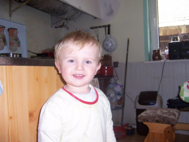 Mój najmłodszy kuzyn - Bartuś. #dzieci #Dubiecko