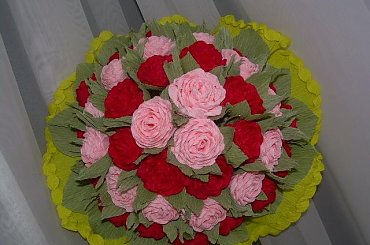 Bibułkowe kwiatki #RĘKODZIEŁOARTYST