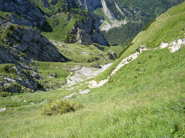 Dzień II:w drodze na Małołączniak...a przy okazji Giewont znalazł sie na trasie...