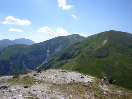 Dzień II: w drodze na Małołączniak, a po drodze również Giewont....