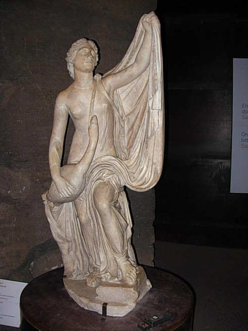 Koloseum-rzeźba na wystawie