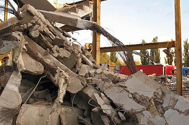 kolska #kolska #asp #warszawa #rozbiórka #budowla #zniszczenie #koparka