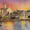 Costa Brava (30x40) pastel na papierze