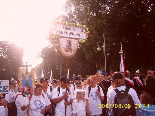 IV Piesza Pielgrzymka Diecezji Świdnickiej na Jasną Górę 31.07-09.08.2007 #pielgrzymka #Częstochowa #JasnaGóra #DiecezjaŚwidnicka #OSP #StrażPożarna