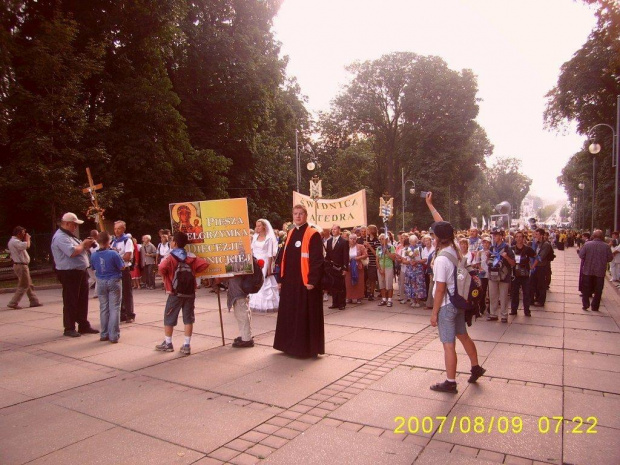 IV Piesza Pielgrzymka Diecezji Świdnickiej na Jasną Górę 31.07-09.08.2007 #pielgrzymka #Częstochowa #JasnaGóra #DiecezjaŚwidnicka #OSP #StrażPożarna