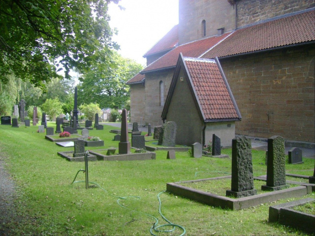 Gamle Aker Kirke, Akersveien, cmentarz #Oslo #Norwegia