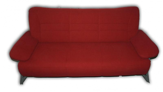 red sofa